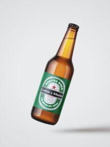 Cerveza de boda Heineken