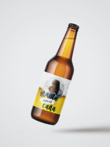 Cerveza mamá eres la caña
