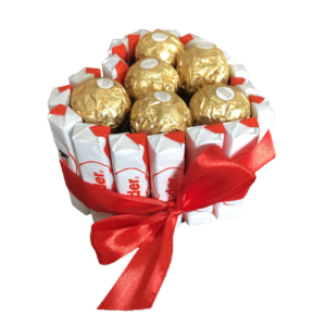 Tarta Kinder corazón mini Ferrero